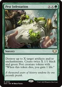 Pest Infestation - Commander: Edge of Eternities - Magic: The Gathering card