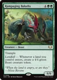 Rampaging Baloths - Commander: Edge of Eternities - Magic: The Gathering card