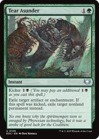 Tear Asunder - Commander: Edge of Eternities - Magic: The Gathering card