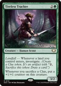 Tireless Tracker - Commander: Edge of Eternities - Magic: The Gathering card