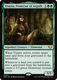 Titania, Protector of Argoth - Commander: Edge of Eternities - Magic: The Gathering card