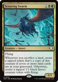 Scouring Swarm - Commander: Edge of Eternities - Magic: The Gathering card