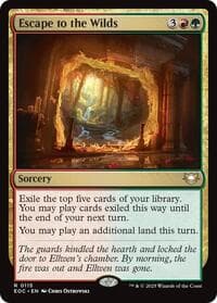 Escape to the Wilds - Commander: Edge of Eternities - Magic: The Gathering card