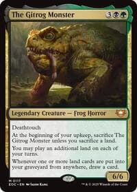 The Gitrog Monster - Commander: Edge of Eternities - Magic: The Gathering card