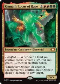 Omnath, Locus of Rage - Commander: Edge of Eternities - Magic: The Gathering card