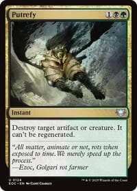 Putrefy - Commander: Edge of Eternities - Magic: The Gathering card