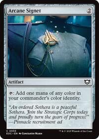 Arcane Signet - Commander: Edge of Eternities - Magic: The Gathering card