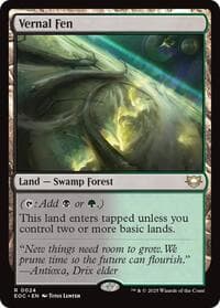 Vernal Fen - Commander: Edge of Eternities - Magic: The Gathering card