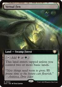 Vernal Fen (Extended Art) - Commander: Edge of Eternities - Magic: The Gathering card