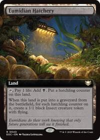 Eumidian Hatchery (Extended Art) - Commander: Edge of Eternities - Magic: The Gathering card