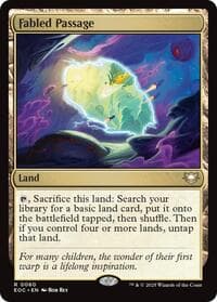Fabled Passage - Commander: Edge of Eternities - Magic: The Gathering card