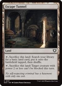 Escape Tunnel - Commander: Edge of Eternities - Magic: The Gathering card
