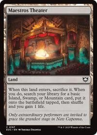 Maestros Theater - Commander: Edge of Eternities - Magic: The Gathering card