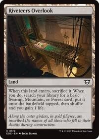 Riveteers Overlook - Commander: Edge of Eternities - Magic: The Gathering card