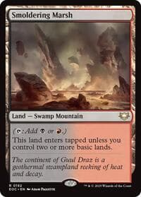 Smoldering Marsh - Commander: Edge of Eternities - Magic: The Gathering card