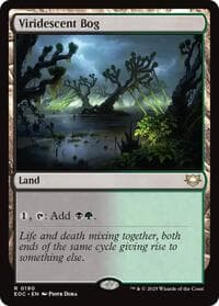 Viridescent Bog - Commander: Edge of Eternities - Magic: The Gathering card