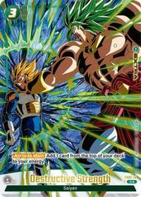 Destructive Strength (1st Anniversary Set) - Starter Deck 3: Broly - Dragon Ball Super: Fusion World card
