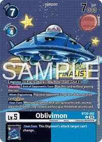 Oblivimon (Regionals 25-26 Season 2 Finalist) - Release Special Booster 2.0 - Digimon Card Game card