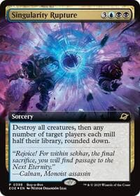 Singularity Rupture (Extended Art) - Buy-A-Box Promos - Magic: The Gathering card