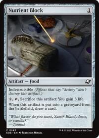 Nutrient Block - Edge of Eternities - Magic: The Gathering card