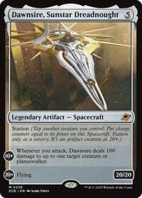 Dawnsire, Sunstar Dreadnought - Edge of Eternities - Magic: The Gathering card