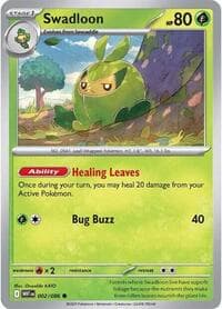 Swadloon - SV: White Flare - Pokemon card