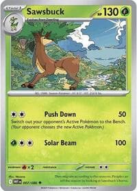 Sawsbuck - SV: White Flare - Pokemon card