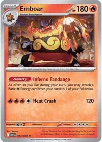 Emboar - SV: White Flare - Pokemon card