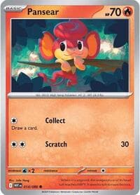 Pansear - SV: White Flare - Pokemon card