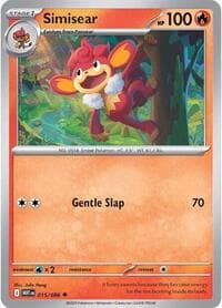 Simisear - SV: White Flare - Pokemon card