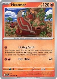 Heatmor - SV: White Flare - Pokemon card