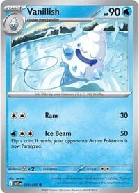 Vanillish - SV: White Flare - Pokemon card