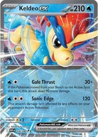 Keldeo ex - SV: White Flare - Pokemon card