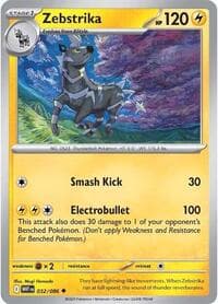 Zebstrika - SV: White Flare - Pokemon card