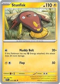 Stunfisk - SV: White Flare - Pokemon card