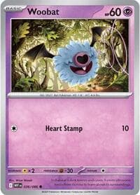 Woobat - SV: White Flare - Pokemon card