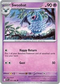 Swoobat - SV: White Flare - Pokemon card