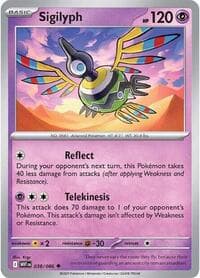 Sigilyph - SV: White Flare - Pokemon card