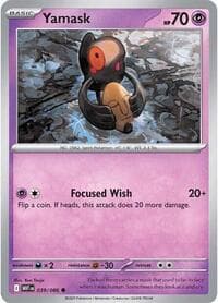 Yamask - SV: White Flare - Pokemon card