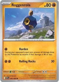 Roggenrola - SV: White Flare - Pokemon card