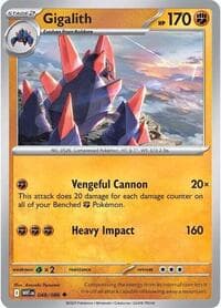 Gigalith - SV: White Flare - Pokemon card