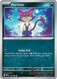 Purrloin - SV: White Flare - Pokemon card