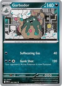 Garbodor - SV: White Flare - Pokemon card