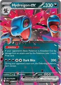 Hydreigon ex - SV: White Flare - Pokemon card