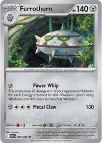 Ferrothorn - SV: White Flare - Pokemon card