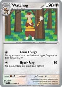 Watchog - SV: White Flare - Pokemon card