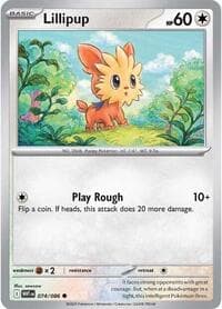 Lillipup - SV: White Flare - Pokemon card