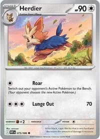 Herdier - SV: White Flare - Pokemon card