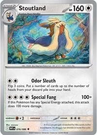Stoutland - SV: White Flare - Pokemon card