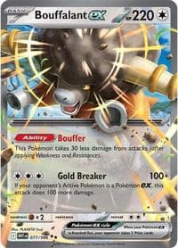 Bouffalant ex - SV: White Flare - Pokemon card